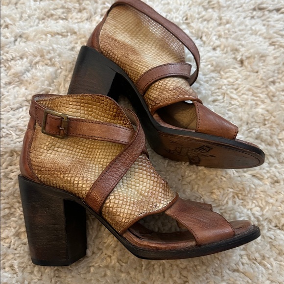 FREEBIRD Rattl heeled open toe boots 9 - Picture 6 of 9